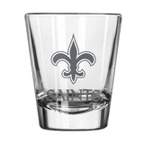 New Orleans Saints 2oz Frost Shot Glass - Logo Brands - Flyclothing LLC