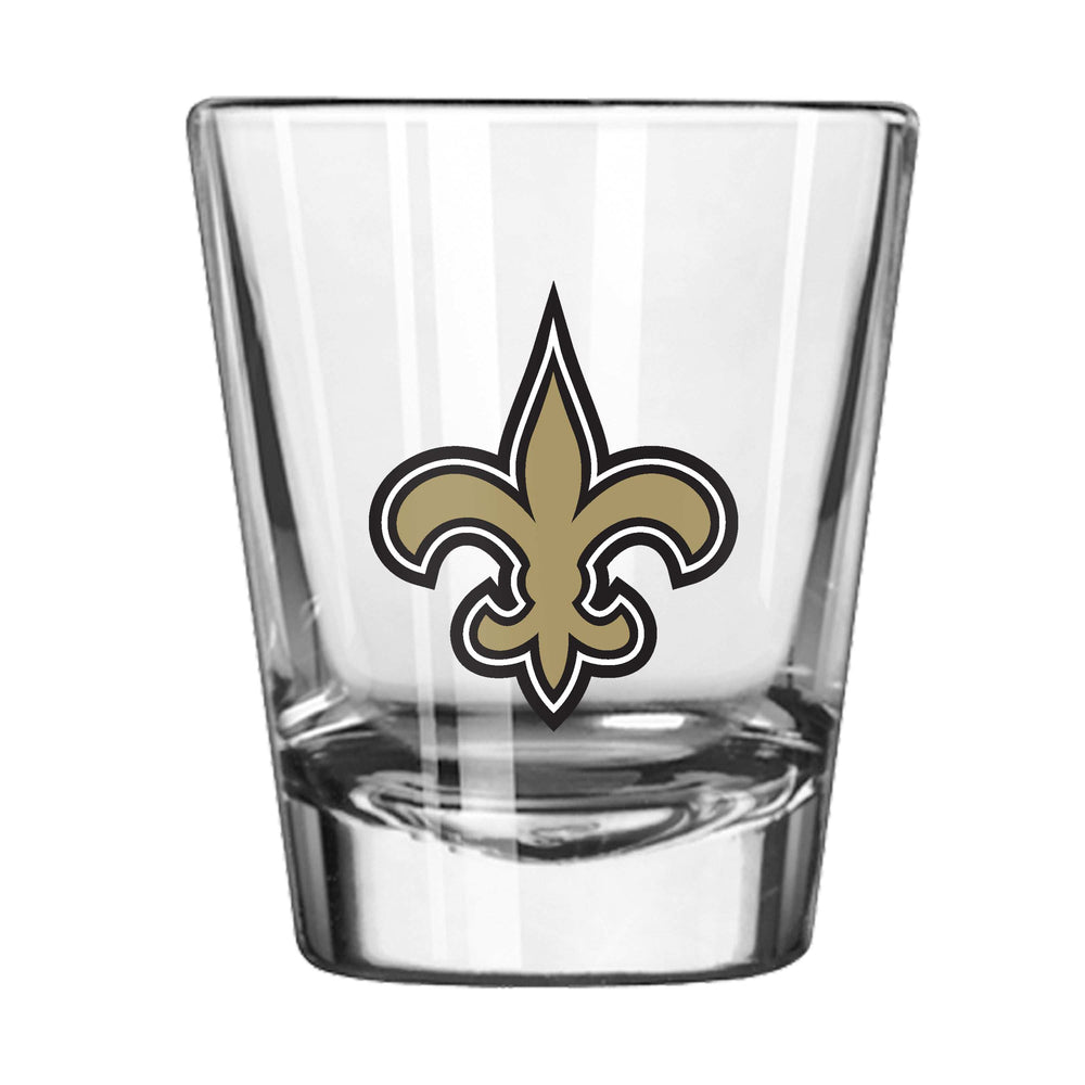 New Orleans Saints 2oz Letterman Shot Glass - Logo Brands - Flyclothing LLC