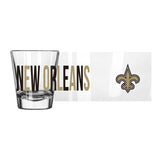 New Orleans Saints 2oz Overtime Shot Glass