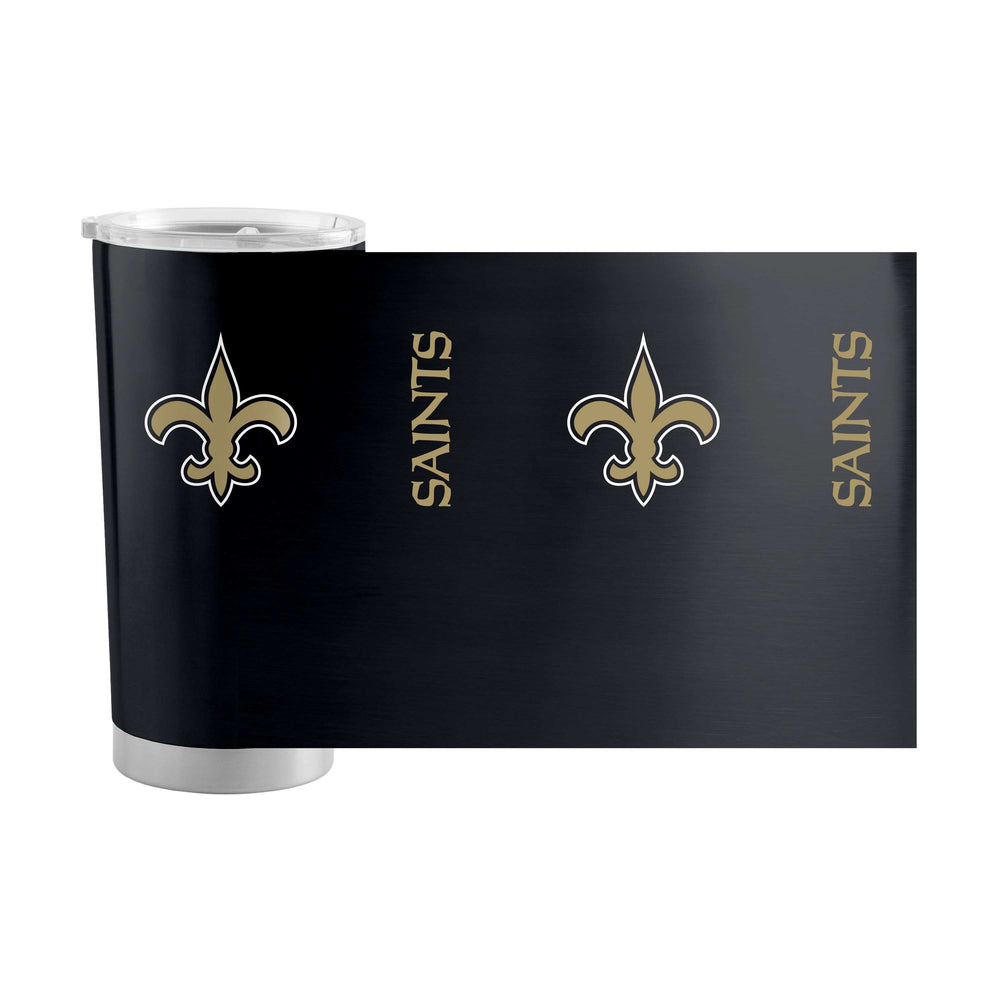 New Orleans Saints 20oz Gameday Stainless Tumbler - Logo Brands - Flyclothing LLC