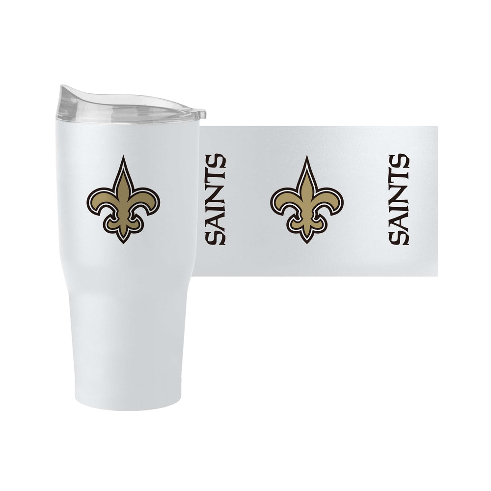 New Orleans Saints Alternate 30oz Gameday Powder Coat Tumbler - Logo Brands - Flyclothing LLC
