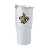 New Orleans Saints Alternate 30oz Gameday Powder Coat Tumbler - Logo Brands - Flyclothing LLC