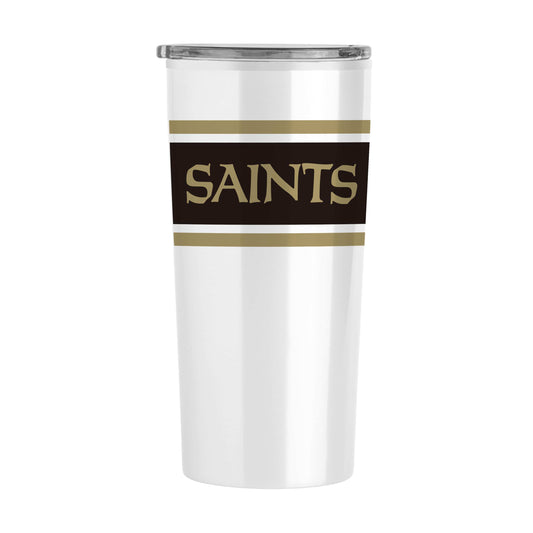 New Orleans Saints 20oz Stripe Fusion Tumbler - Logo Brands - Flyclothing LLC