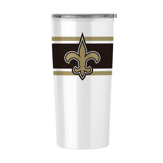 New Orleans Saints 20oz Stripe Fusion Tumbler - Logo Brands - Flyclothing LLC