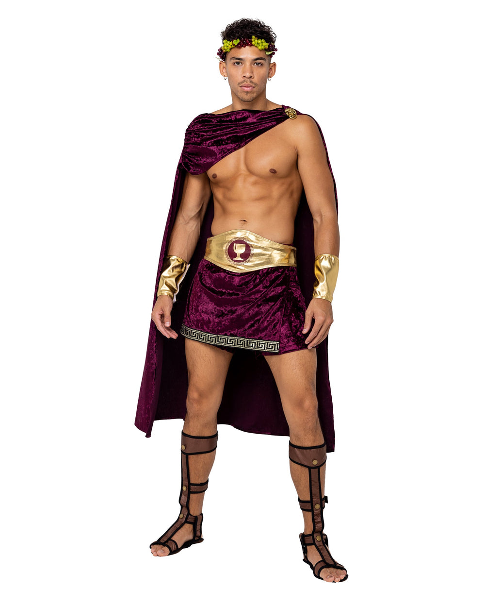 Roma Costume 4PC Mens God Of Wine