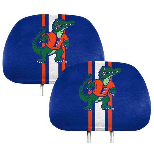 Florida Gators Printed Head Rest Cover Set - 2 Pieces - Florida