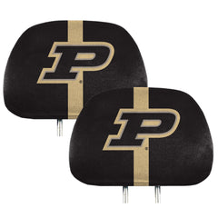 Purdue Boilermakers Printed Head Rest Cover Set - 2 Pieces - Purdue