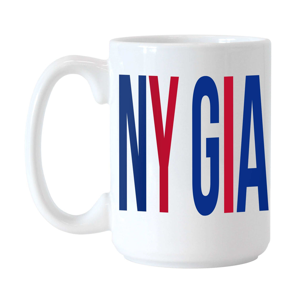 NY Giants 15oz Overtime Sublimated Mug - Logo Brands - Flyclothing LLC