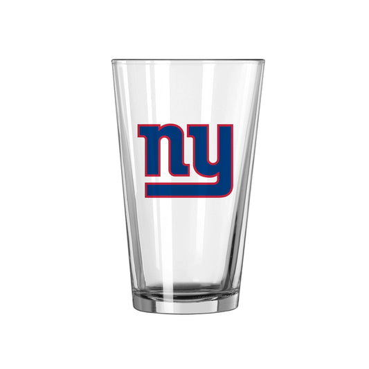 New York Giants 16oz Logo Pint Glass - Logo Brands - Flyclothing LLC