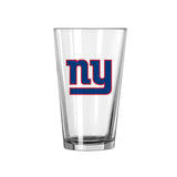 New York Giants 16oz Logo Pint Glass
