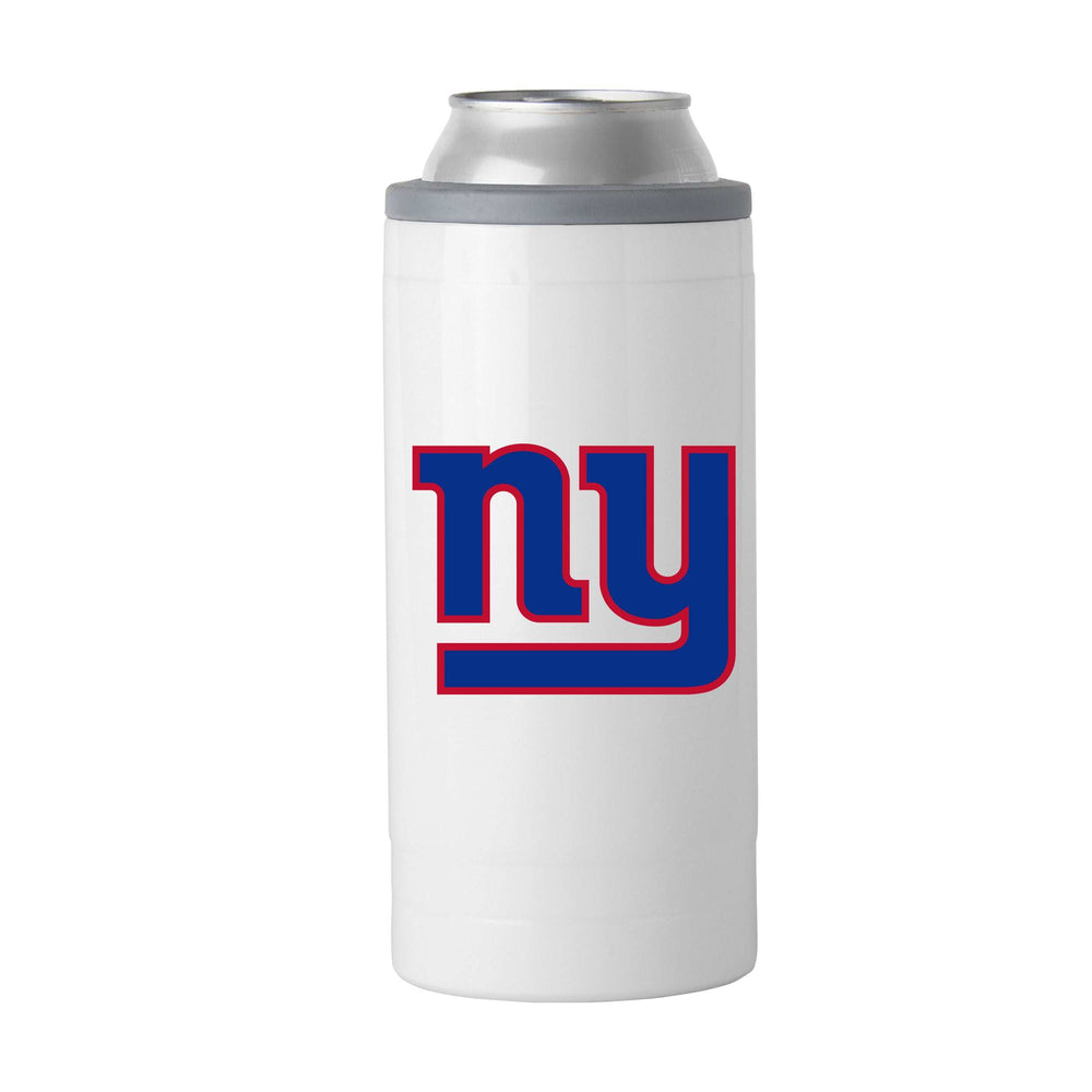 New York Giants Letterman 12 oz Slim Can Coolie - Logo Brands - Flyclothing LLC