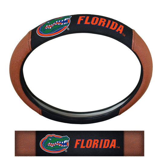 Florida Gators Football Grip Steering Wheel Cover 15" Diameter - Florida