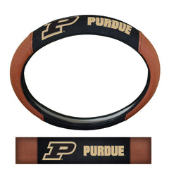 Purdue Boilermakers Football Grip Steering Wheel Cover 15" Diameter - Purdue