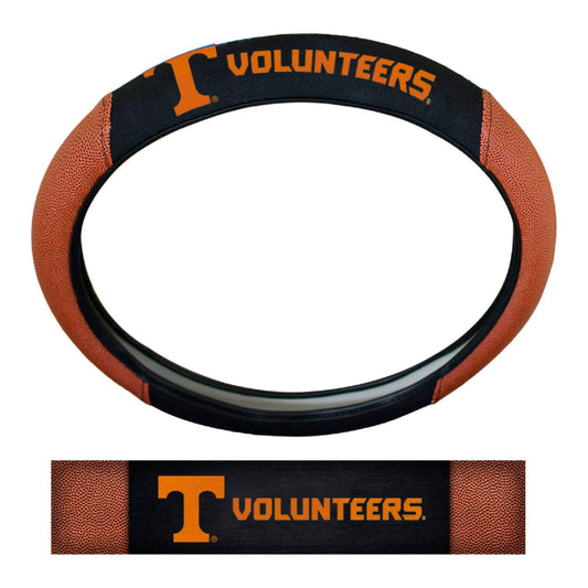 Tennessee Volunteers Football Grip Steering Wheel Cover 15" Diameter - Tennessee