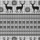 9' X 12' Silver Black And Ivory Deer Washable Indoor Outdoor Area Rug - Homeroots - Flyclothing LLC