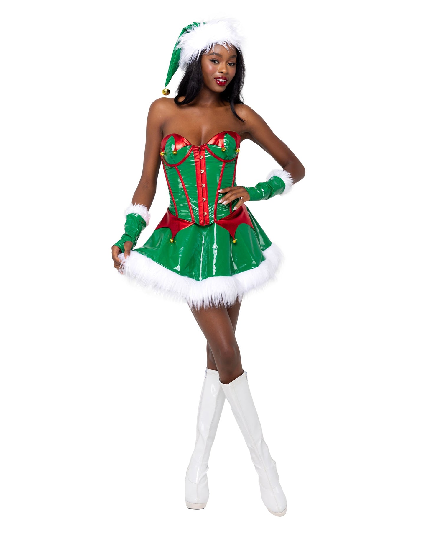 Roma Costume 2PC Santa'S Elf Costume 6216 - Roma Costume - Flyclothing LLC