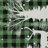 3' X 5' Green Black And Ivory Plaid Washable Indoor Outdoor Area Rug - Homeroots - Flyclothing LLC