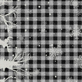 8' X 10' Gray Black And Ivory Plaid Washable Indoor Outdoor Area Rug - Homeroots - Flyclothing LLC