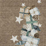 8' X 10' Brown Beige Ivory And Taupe Presents Washable Indoor Outdoor Area Rug - Homeroots - Flyclothing LLC