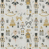 10' X 14' Ivory Gold Black And Gray Nutcracker Washable Indoor Outdoor Area Rug - Homeroots - Flyclothing LLC