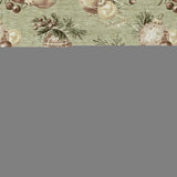 8' X 10' Artichoke Green Brown And Beige Stars Washable Indoor Outdoor Area Rug - Homeroots - Flyclothing LLC