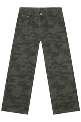 Camouflage Jeans with Pockets - Trendsi - Flyclothing LLC