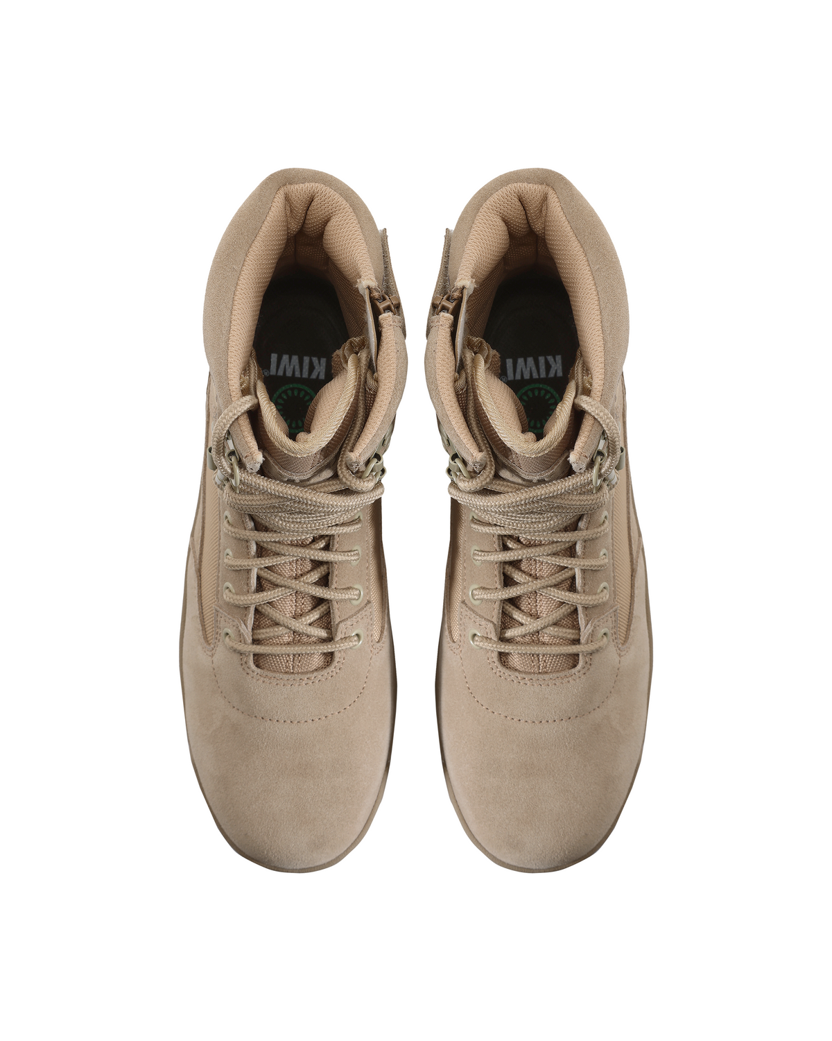 Kiwi Durable Sand Suede 6.5" Zipped Water Resistant Tactical Boots [62100] - Kiwi - Flyclothing LLC