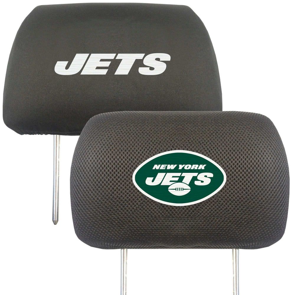 NFL - New York Jets Head Rest Cover - Logo Brands - Flyclothing LLC