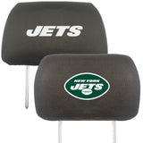 NFL - New York Jets Head Rest Cover - Logo Brands - Flyclothing LLC