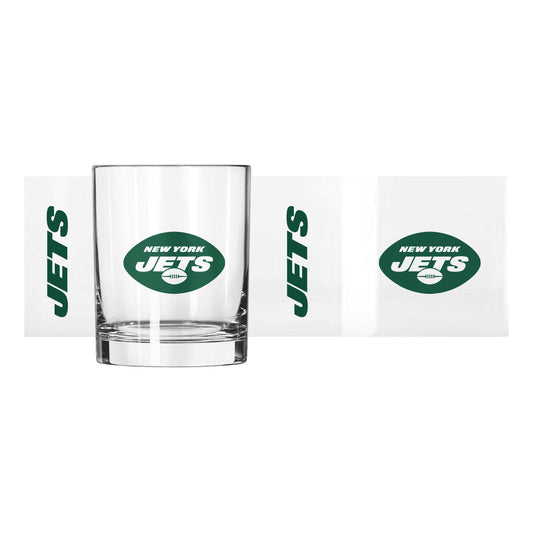 New York Jets 14oz Gameday Rocks Glass - Logo Brands - Flyclothing LLC