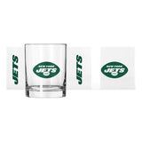 New York Jets 14oz Gameday Rocks Glass
