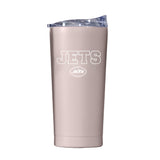 NY Jets 20oz Stencil Powder Coat Tumbler - Logo Brands - Flyclothing LLC