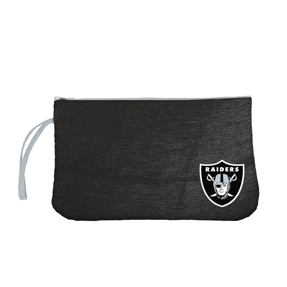 Las Vegas Raiders Crosshatch Wristlet