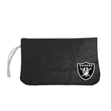 Las Vegas Raiders Crosshatch Wristlet