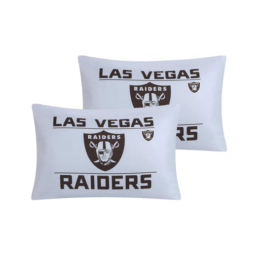 Las Vegas Raiders Command Comforter Set Full/Queen - Logo Brands - Flyclothing LLC
