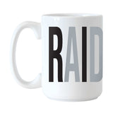 Las Vegas Raiders Wordmark 15oz Overtime Sublimated Mug - Logo Brands - Flyclothing LLC