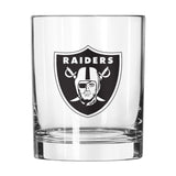 Las Vegas Raiders 14oz Gameday Rocks Glass