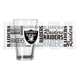Las Vegas Raiders 16oz Spirit Pint Glass