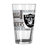 Las Vegas Raiders 16oz Spirit Pint Glass
