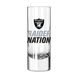 Las Vegas Raiders 2.5oz Slogan Shooter Glass