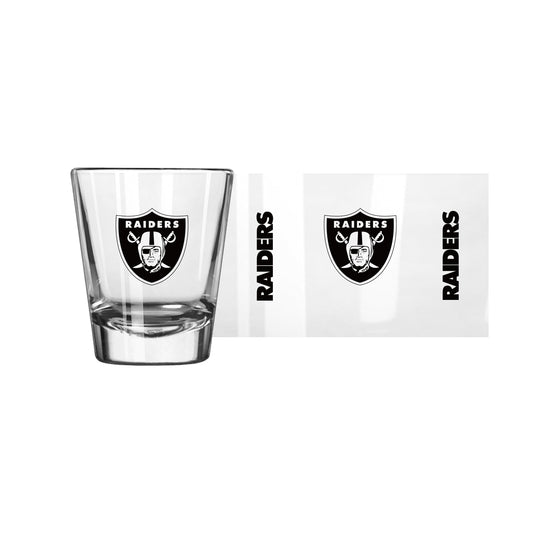 Las Vegas Raiders 2oz "Raiders" Gameday Shot Glass