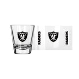 Las Vegas Raiders 2oz "Raiders" Gameday Shot Glass