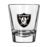 Las Vegas Raiders 2oz "Raiders" Gameday Shot Glass