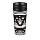 Las Vegas Raiders 14oz Horizontal Plastic Travel Tumbler