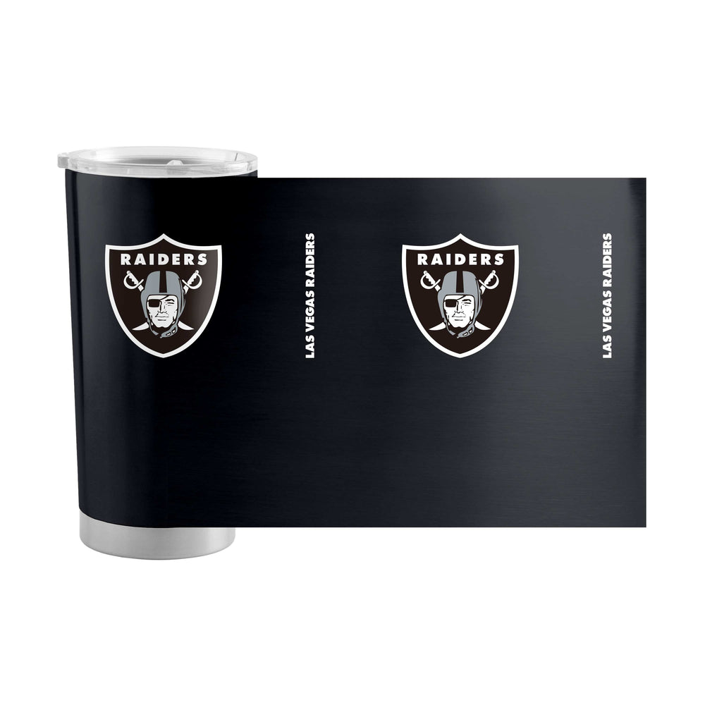 Las Vegas Raiders 20oz Gameday Stainless Tumbler - Logo Brands - Flyclothing LLC