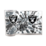 Las Vegas Raiders 20oz Tie Dye Stainless Steel Tumbler - Logo Brands - Flyclothing LLC