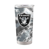 Las Vegas Raiders 20oz Tie Dye Stainless Steel Tumbler - Logo Brands - Flyclothing LLC
