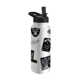 Las Vegas Raiders Dreamweave 34oz Quencher Bottle
