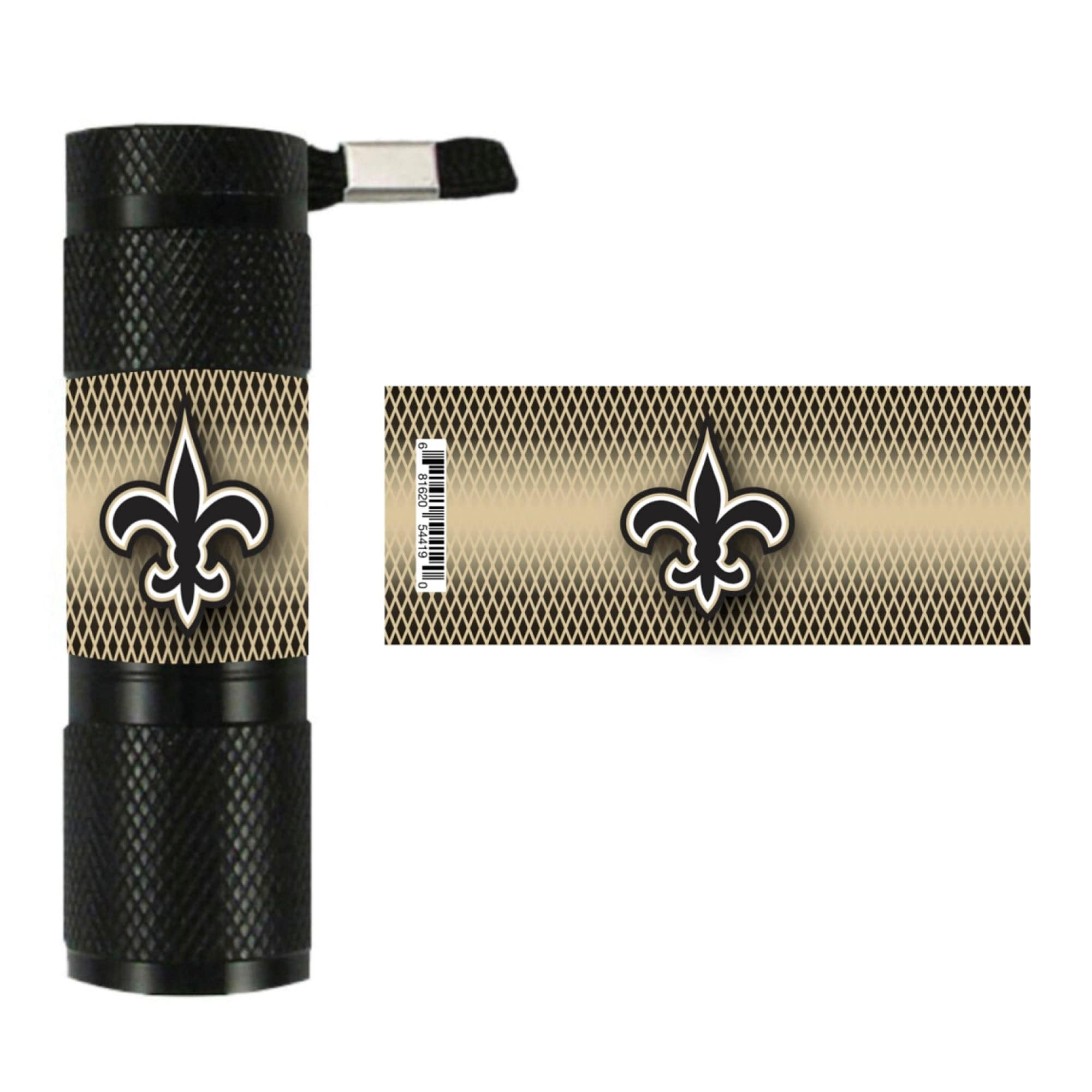 New Orleans Saints LED Pocket Flashlight - New Orleans Saints