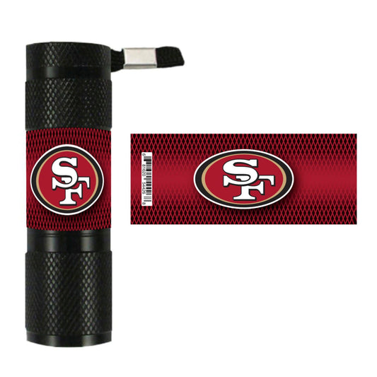 San Francisco 49ers LED Pocket Flashlight - San Francisco 49ers